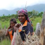 Indigenous women of Wamena, Papua, Indonesia